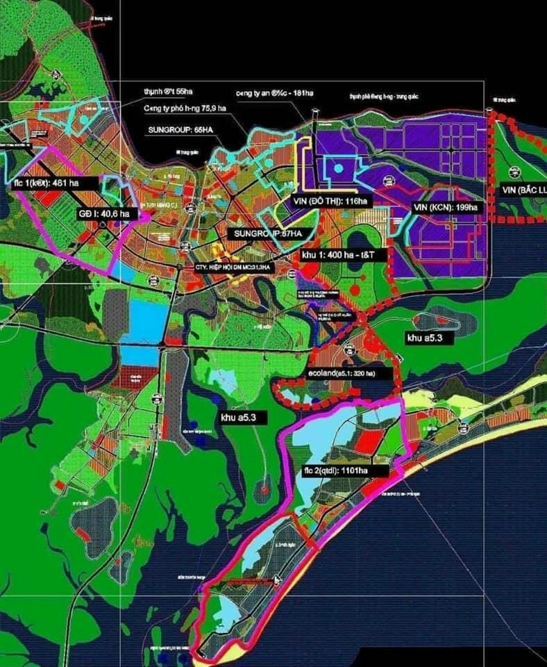 Dự án Vinhomes Golden Avenue cầu Bắc Luân, TP Móng Cái, tỉnh Quảng Ninh