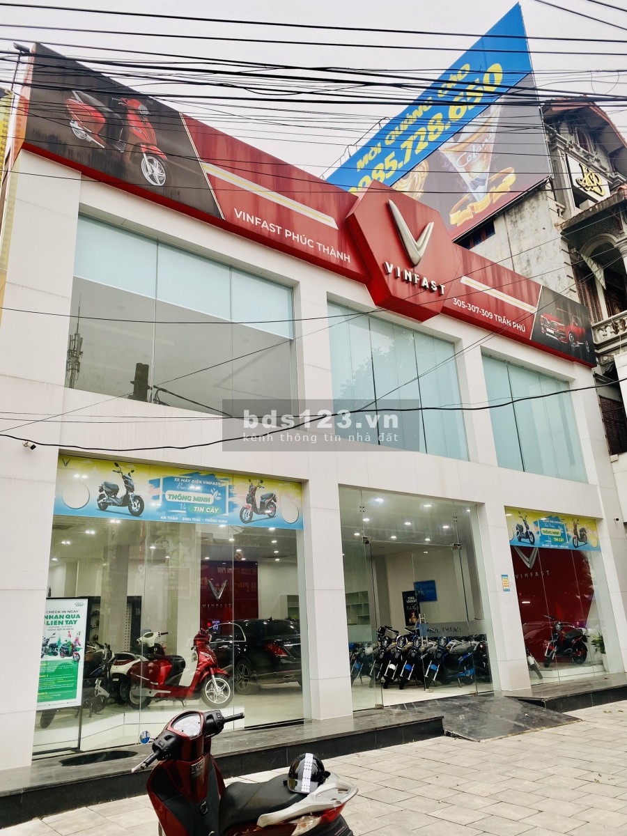 Cho thuê nhà có mặt bằng kinh doanh đẹp nhất Trần Phú Thanh Hoá hiện tại giá tốt