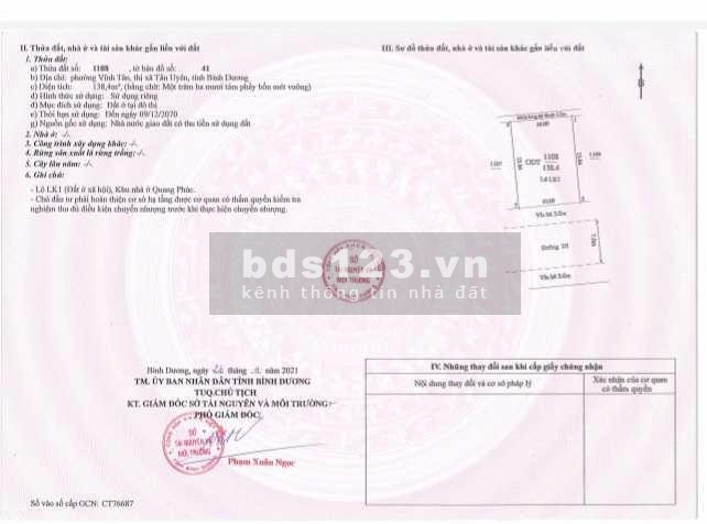 Đất nền thổ cư tại Tân Hiệp, Tân Uyên giá tốt đầu tư, hỗ trợ vay trả góp, có sẵn sổ đỏ