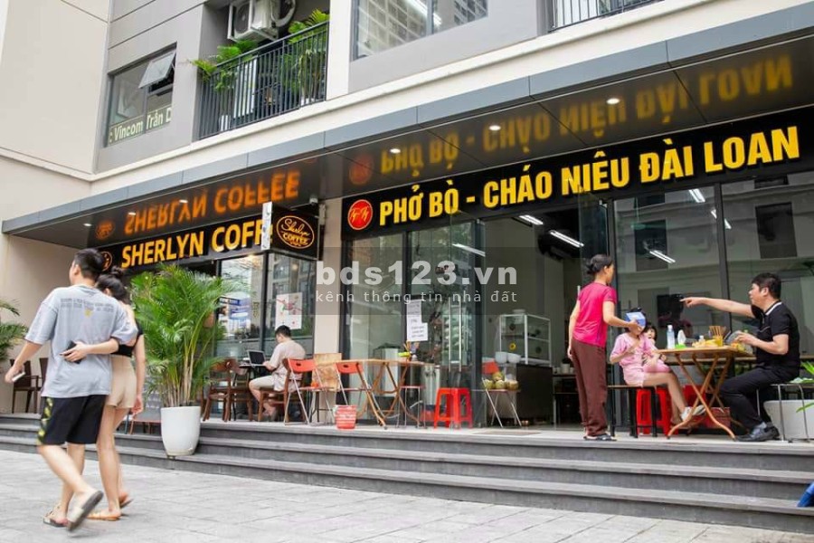 Cho thuê căn Shophouse 2 tầng căn góc mặt sảnh Vinhomes Smart City