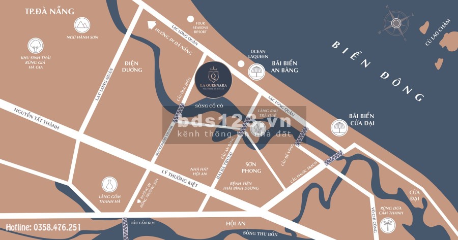 LA QUEENARA Hội An – Sở hữu lâu dài với đầu tư ban đầu chỉ từ 800 trđ