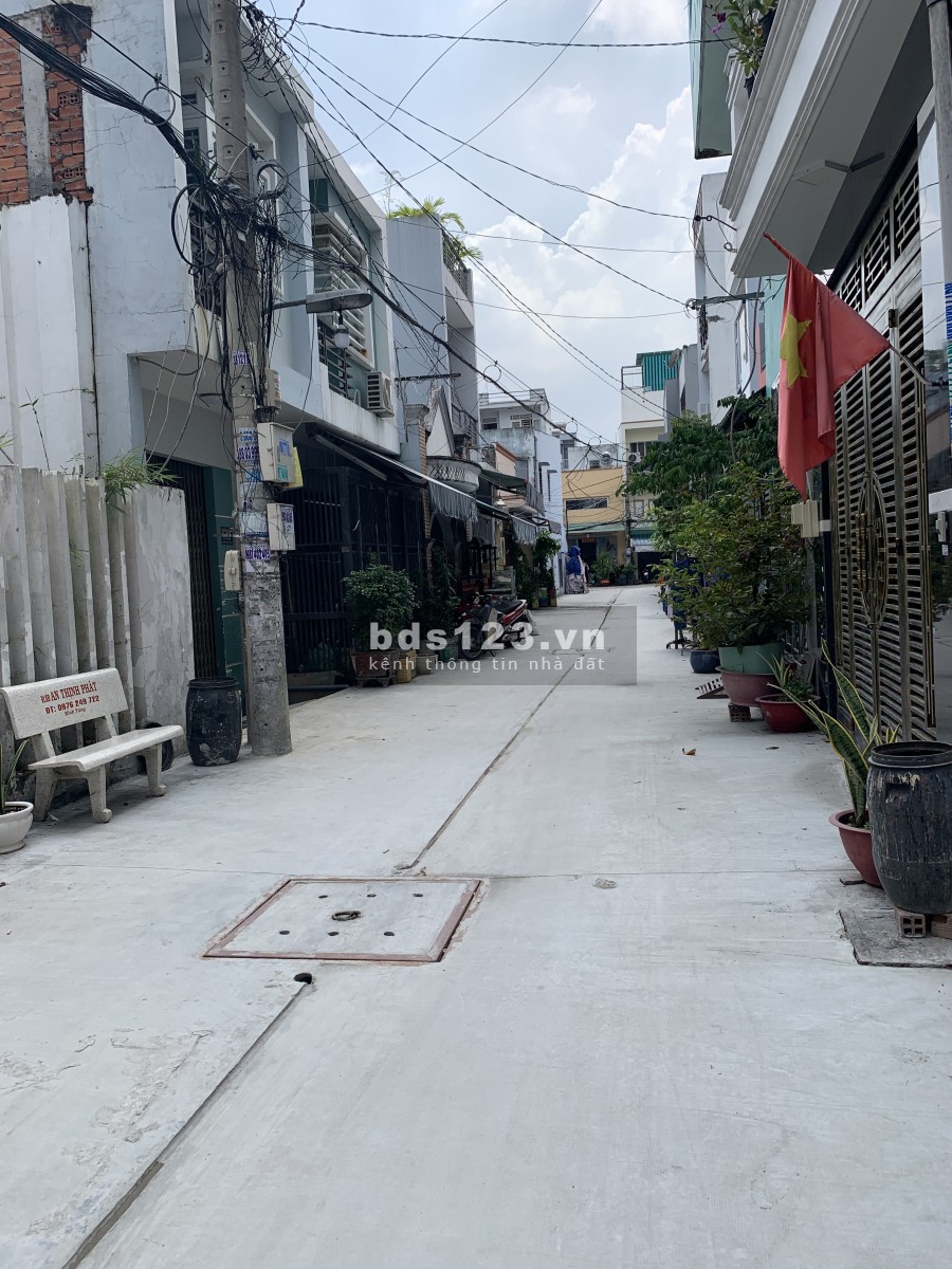 Chính chủ cần bán Đất thổ cư, sổ hồng, hẻm thông 6m đường Lê Văn Quới sổ sẵn