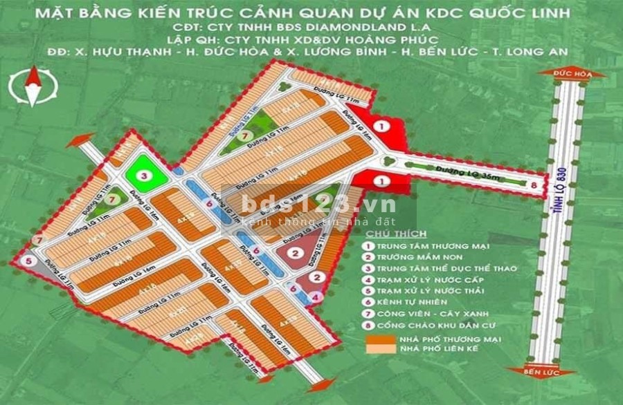 Đất nền tiềm năng, pháp lý minh bạch, mặt tiền DT824 Bến Lức Long An, 1.7 tỷ/ nền 80m2