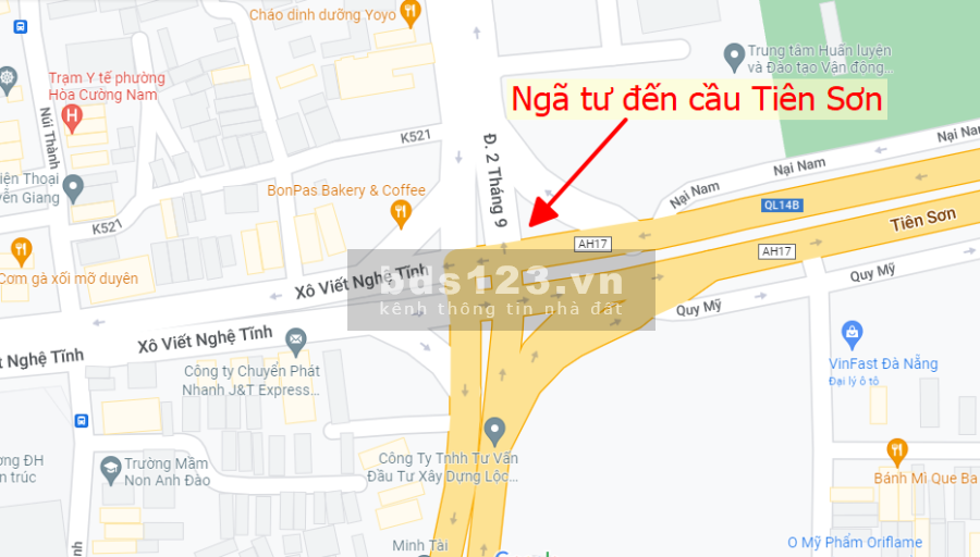 Bán đất Hải Châu, Đường 2/9, lời ngay 5 tỉ, tặng nhà liên hệ 0905714809, pháp lý đầy đủ