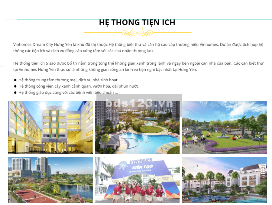 Vinhomes Dream City-Hưng Yên. Chính sách bán BUÔN đón sóng đầu dự án, chiếc khấu cao của chủ đầu tư