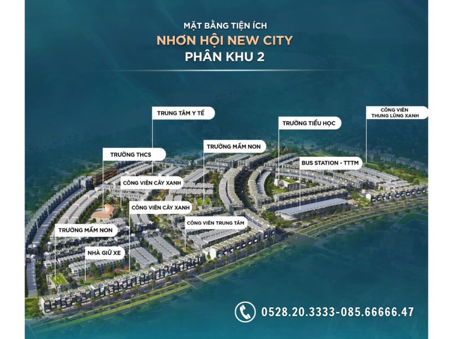 Đất nền Nhơn Hội New City- Cận biển 150m giá đầu tư 29 triệu/m2 thanh toán linh hoạt