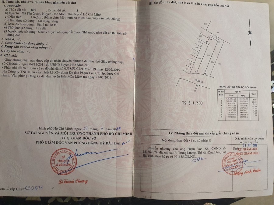 Cần bán lô đất Tân Xuân Hóc Môn Nở Hậu giá 5 tỷ 3 diện tích 6x28, có hoa hồng cho môi giới