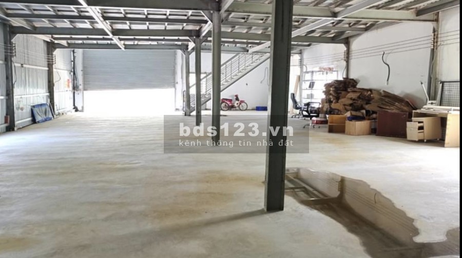 Bán/ cho thuê nhà xưởng diện tích sử dụng 1900m2 phường Thới An Quận 12