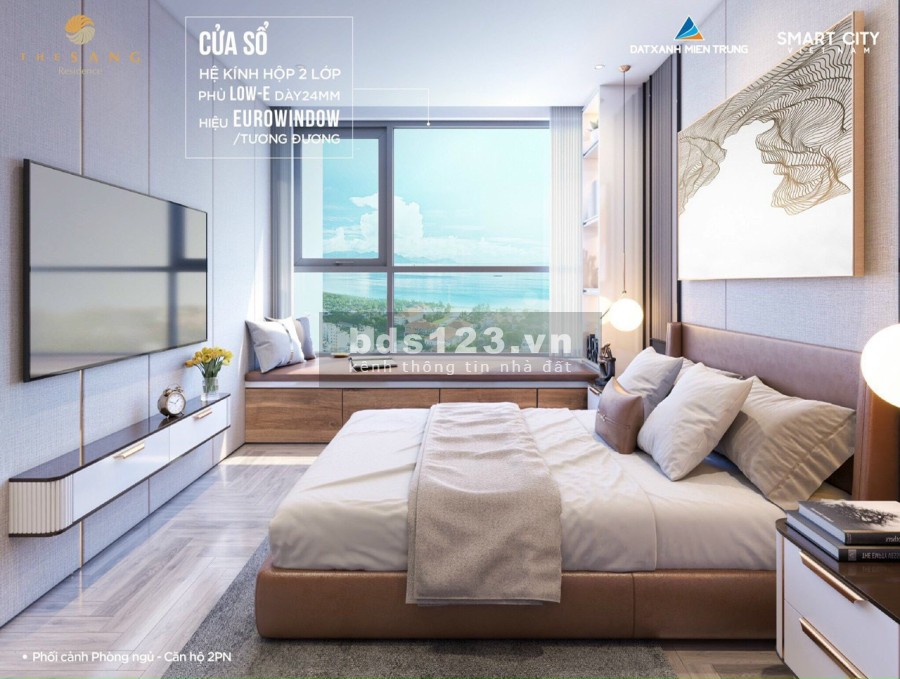 Biểu tượng căn hộ sang trọng Top 1 Đà Nẵng, chung cư The Sang Residence, giá tốt đầu tư