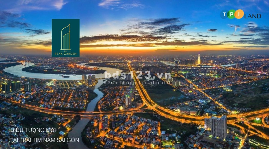 The Peak Garden mở bán 2 pn 3.3 tỷ, 3pn 4.9 tỷ Sky Villa 7.7 tỷ, chiết khấu 12%, tặng 3 chỉ vàng