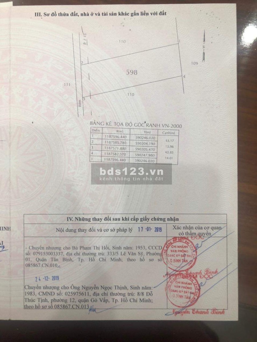 Cần Bán Lô Đất diện tích 1103.5m2, khu dân cư đông đúc, giá tốt đầu tư sinh lời cao sổ sẵn