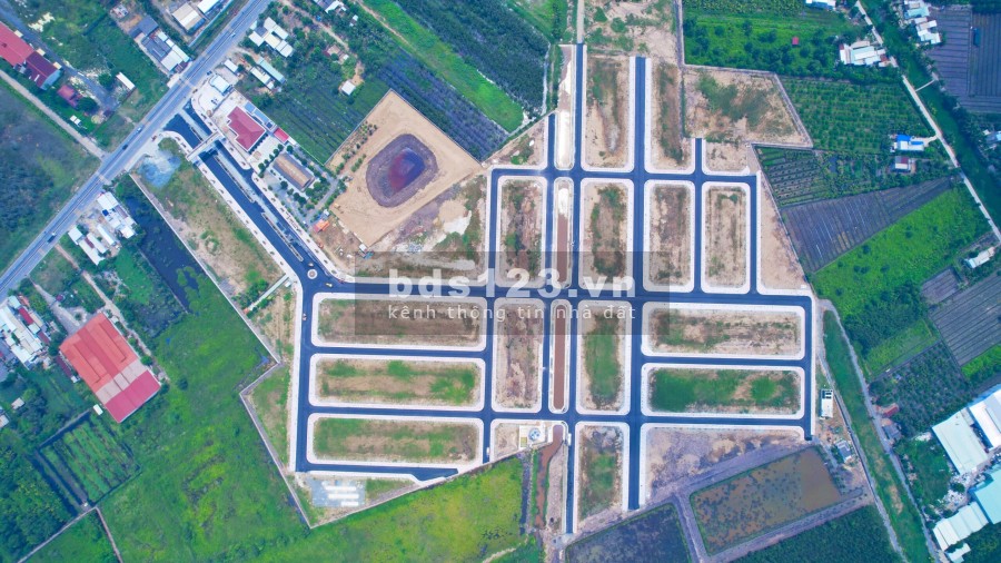 Mở bán đợt đầu tiên The Diamond City mặt tiền đường DT824 sổ riêng T/toán Chỉ cần 450tr