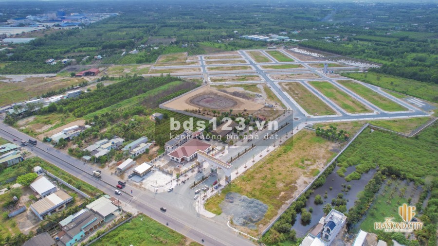 The Diamond city mặt tiền đường vành đai 4 giá bán 1.5 tỷ, pháp lý chính chủ, giá tốt