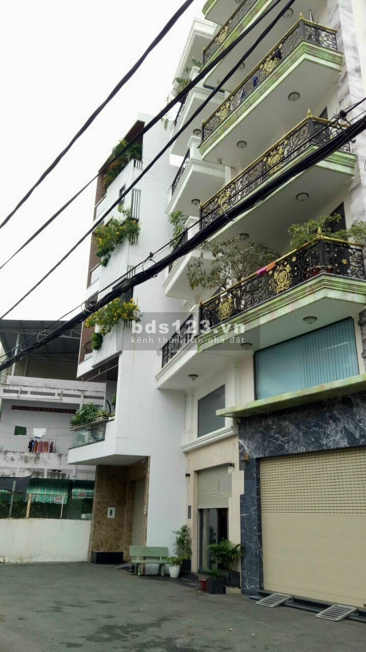 Bán nhà mặt tiền quận Bình Thạnh, 5 tầng, nở hậu, diện tích 48.7, chỉ 13 tỷ