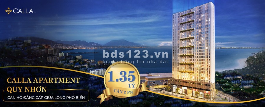 Chung cư Calla Apartment cạnh Big C Quy Nhơn - 0797986379