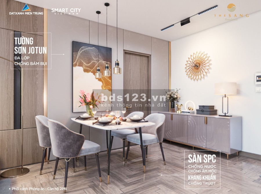Biểu tượng căn hộ biển sang trọng TOP 1 Đà Nẵng, The Sang Residence sổ sẵn đầu tư