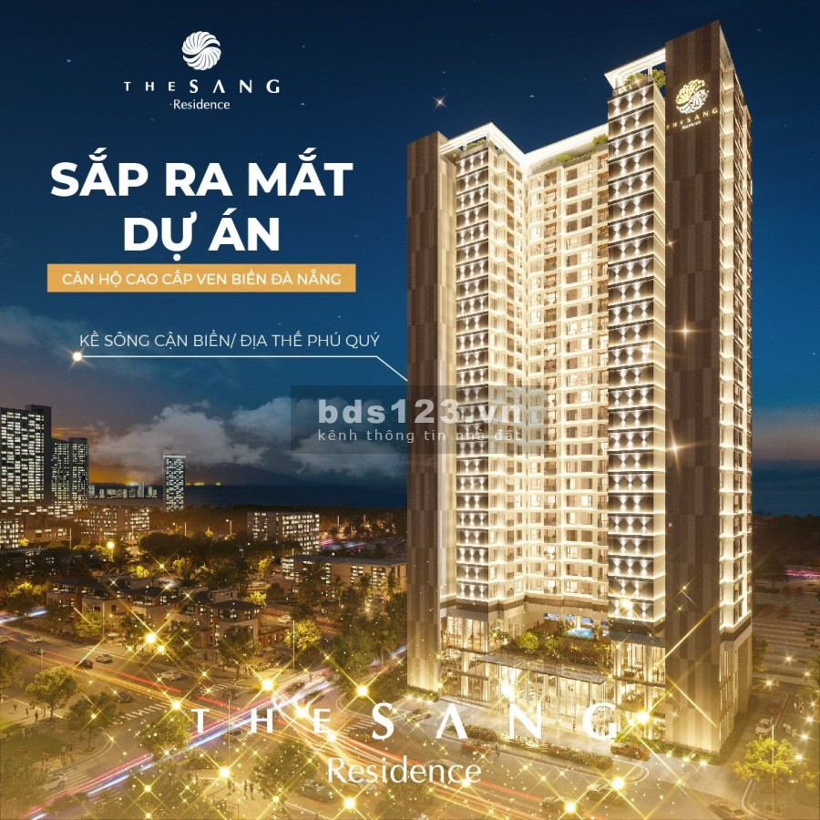 Biểu tượng căn hộ biển sang trọng TOP 1 Đà Nẵng, The Sang Residence sổ sẵn đầu tư