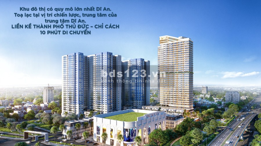 Chính thức nhận booking dự án trung tâm thành phố Dĩ An, giá chỉ từ 650 triệu 2PN,