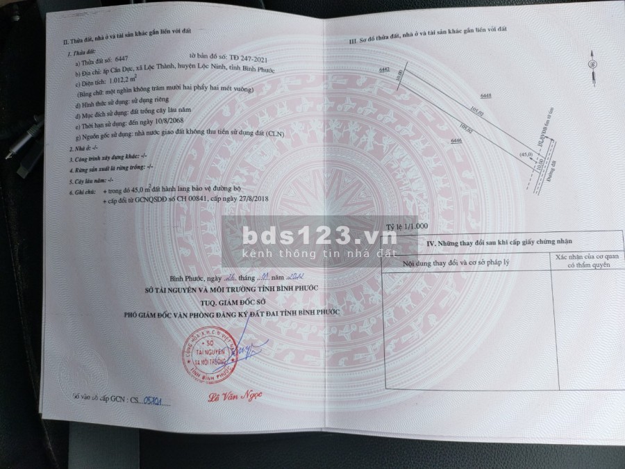 SIÊU PHẨM giá F0,nằn ngay DTLS Khu căn cứ Tà Thiết.Đất sổ sẵn, thể hiện tên đường trên sổ,..