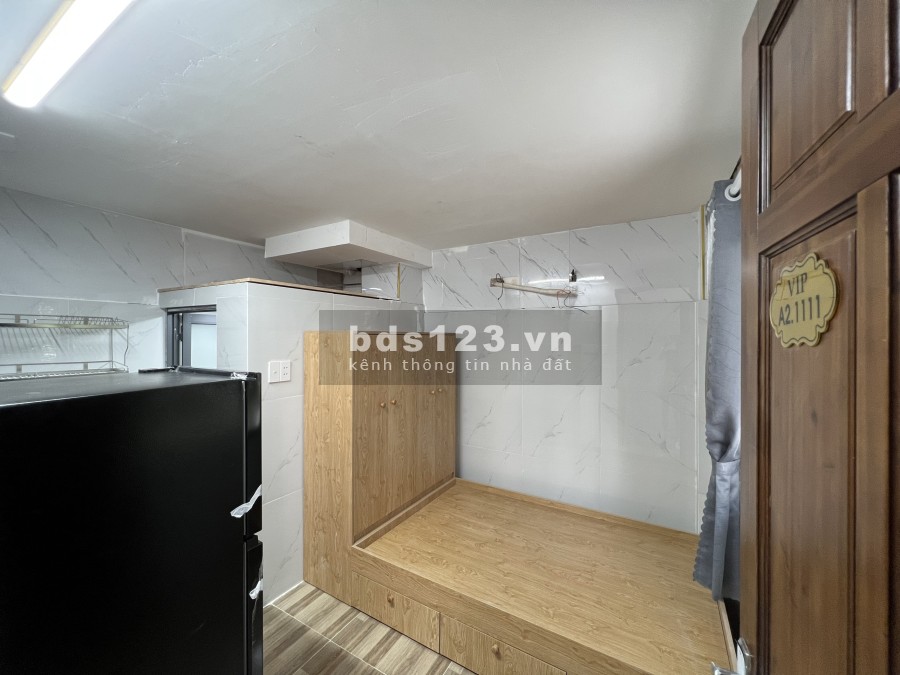 Phòng trọ Gò Vấp, nội thất cao cấp diện tích sử dụng 30m2 khu an ninh, còn mới