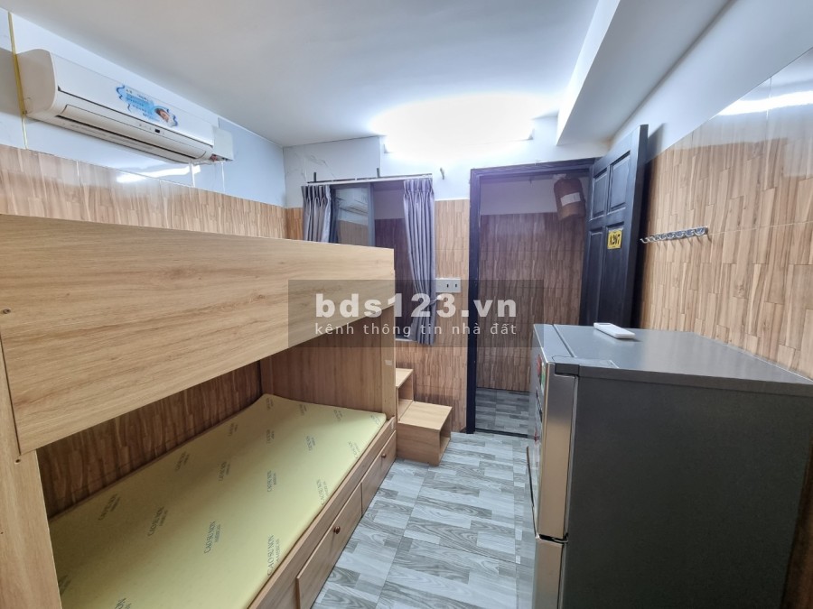 Phòng trọ Gò Vấp, nội thất cao cấp diện tích sử dụng 30m2 khu an ninh, còn mới