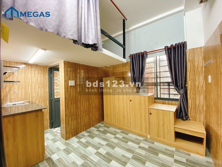 Phòng trọ Gò Vấp, nội thất cao cấp diện tích sử dụng 30m2 khu an ninh, còn mới