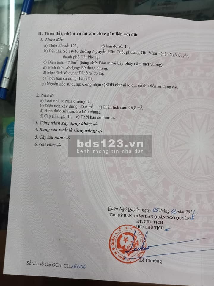 Cần bán nhà diện tích 48m2, 3 tầng, 3 phòng ngủ, 3 nhà vệ sinh liên hệ 0906182328