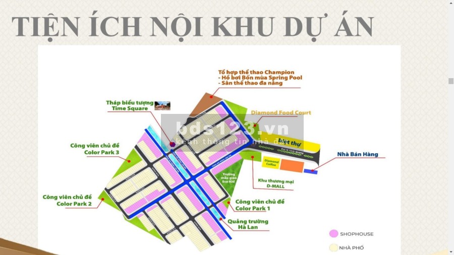 Long An bứt phá tiền lực khi dân cư Diamond City mỏ vàng tương lai tiện ích đủ, giá tốt