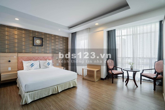 Bán gấp khách sạn 117m2 mặt tiền Phan Văn Trị . P.Thắng Tam