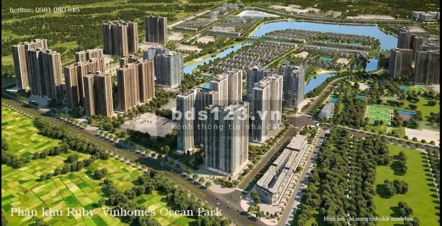 Chỉ 420 triệu sở hữu căn hộ 2 phòng ngủ, đầy đủ tiện ích tại khu Zenpark Vinhomes Ocen Park