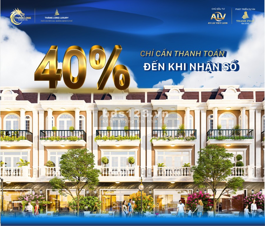 Giữ chỗ có hoàn lại nhà phố thương mại Thăng Long Central City, Bình Dương 0906861505