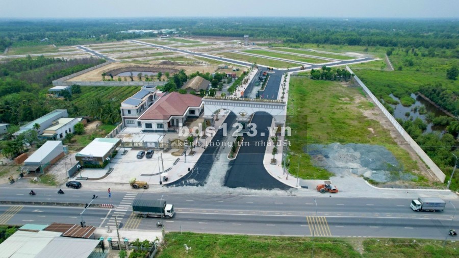 Long An bứt phá tiền lực khi dân cư Diamond City mỏ vàng tương lai tiện ích đủ, giá tốt