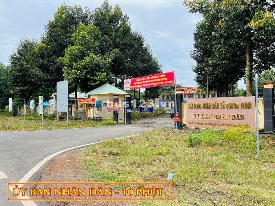 Đất nền Quang Minh Chơn Thành Bình Phước giá bán 400 triệu, liên hệ 0989243760