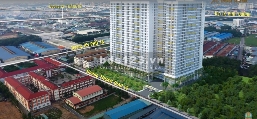 160tr (nhận ngay) trả chậm 2 năm căn hộ mới xây 33-60m2 - rẻ - vị trí đẹp Thuận An - Bình Dương