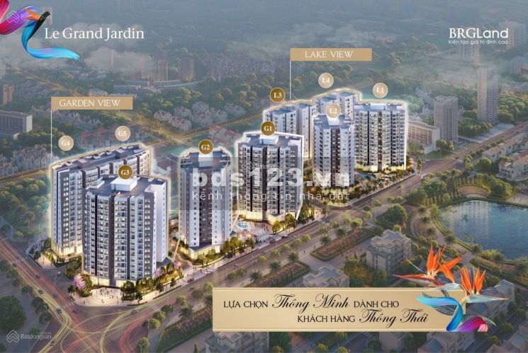 Cơ hội sở hữu căn hộ ở Sài Đồng Long Biên, cc Le Grand Jardin hỗ trợ vay 75%, lh 0854503024