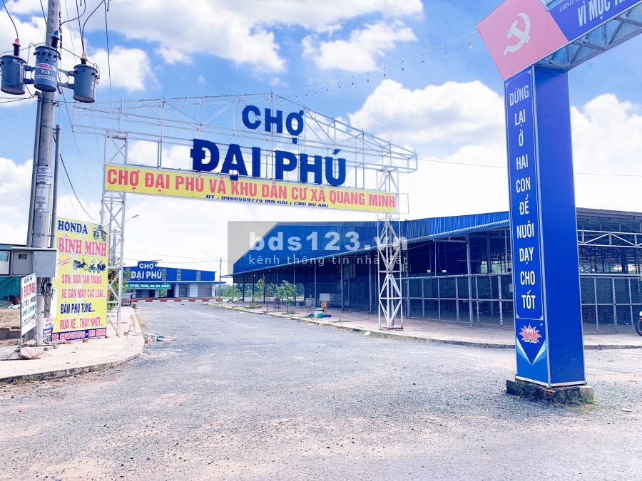 Đất nền Quang Minh Chơn Thành Bình Phước giá bán 400 triệu, liên hệ 0989243760