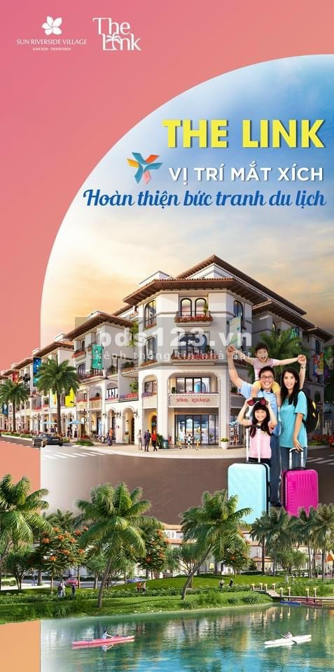 The LINK -Căn L5.55 Shophouse đối diện SunWorld sổ đỏ lâu dài, vĩnh viễn, giá tốt đầu tư