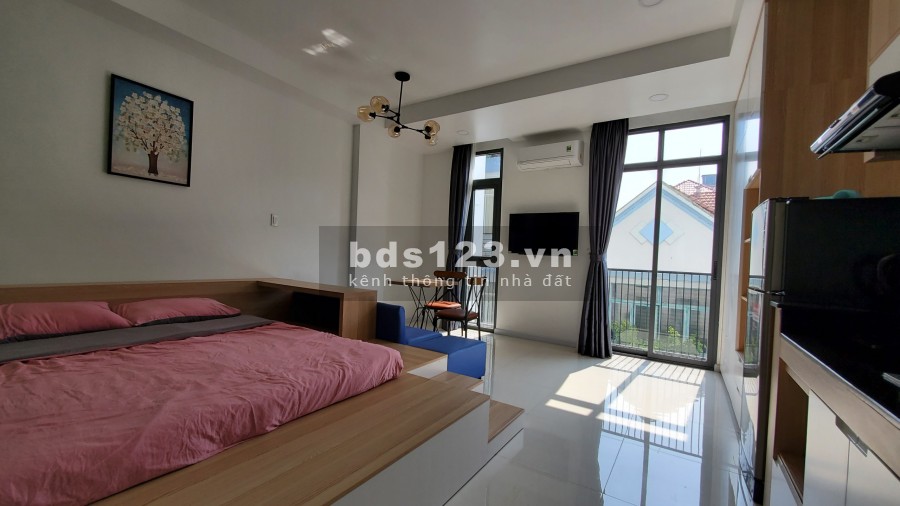 Căn hộ cao cấp Tân Bình, đầy đủ nội thất, cửa sổ sáng, sang trọng, sạch sẽ môi trường yên tĩnh