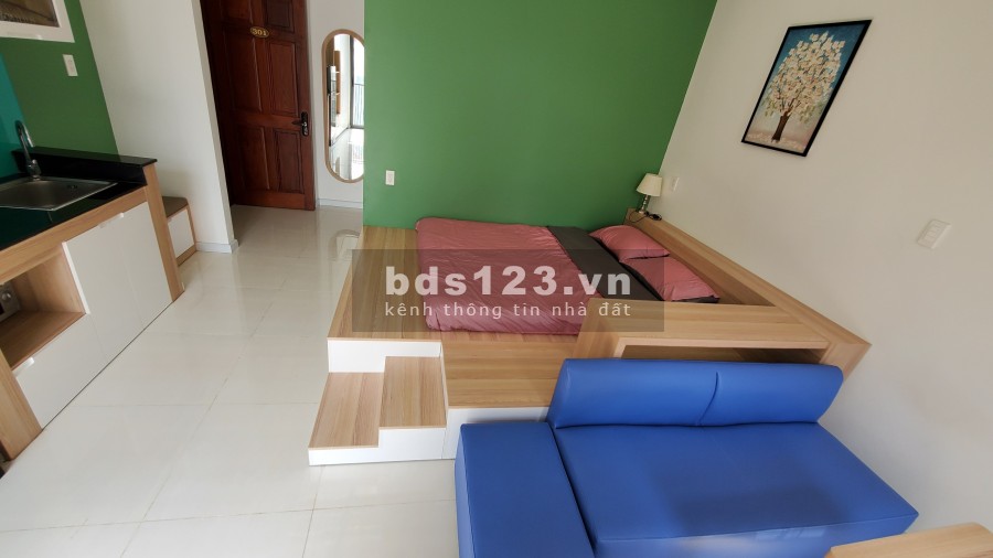 Căn hộ cao cấp Tân Bình, đầy đủ nội thất, cửa sổ sáng, sang trọng, sạch sẽ môi trường yên tĩnh