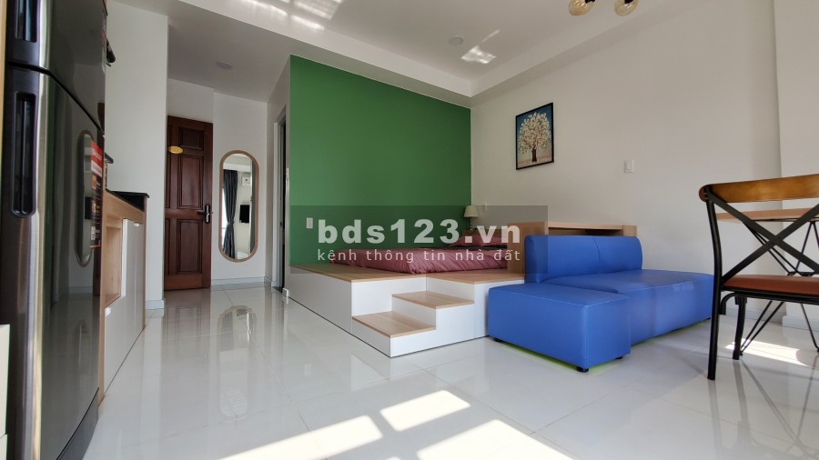 Căn hộ cao cấp Tân Bình, đầy đủ nội thất, cửa sổ sáng, sang trọng, sạch sẽ môi trường yên tĩnh