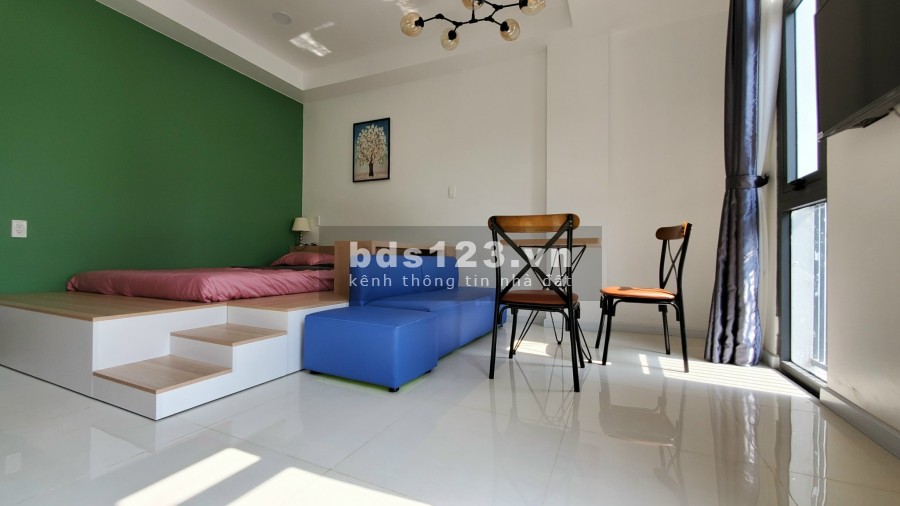 Căn hộ cao cấp Tân Bình, đầy đủ nội thất, cửa sổ sáng, sang trọng, sạch sẽ môi trường yên tĩnh