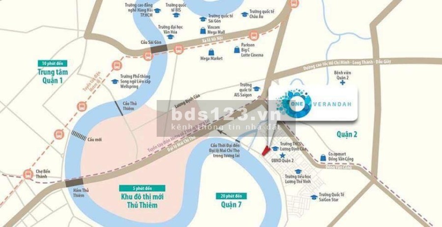 Chủ cần bán căn hộ 1PN One Verandah quận 2 giá tốt LH: 0936779717