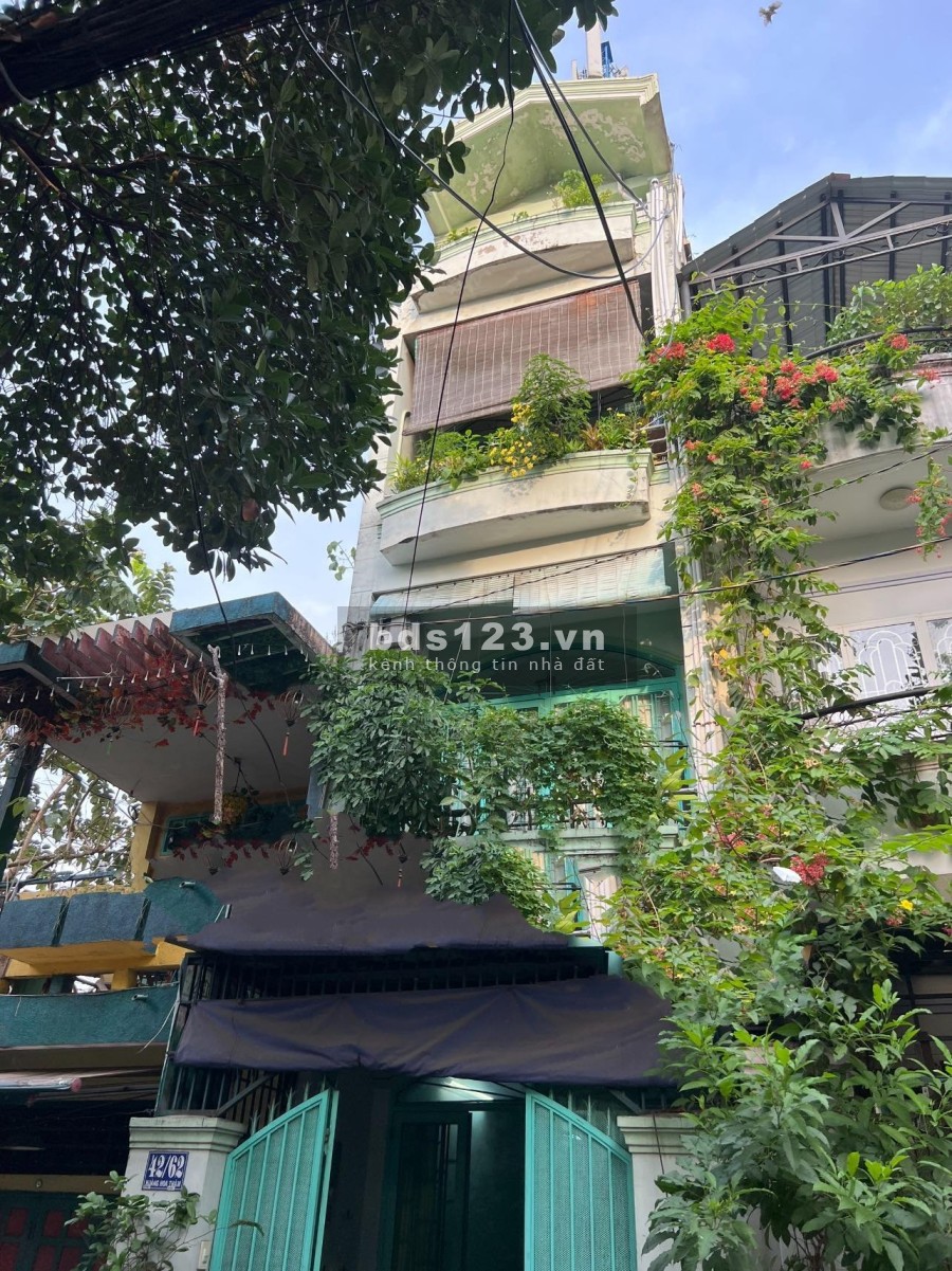 Bán nhà hẻm 1 xẹt Nơ Trang Long, diện tích 88m2 giá bán 8.5 tỷ khu dân cư đông đúc, giá tốt