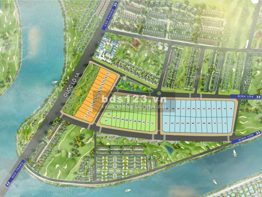 Bán đất đấu giá nhà nước ngay trung tâm thị xã Ninh Hoà, thuộc khu kinh tế Vân Phong