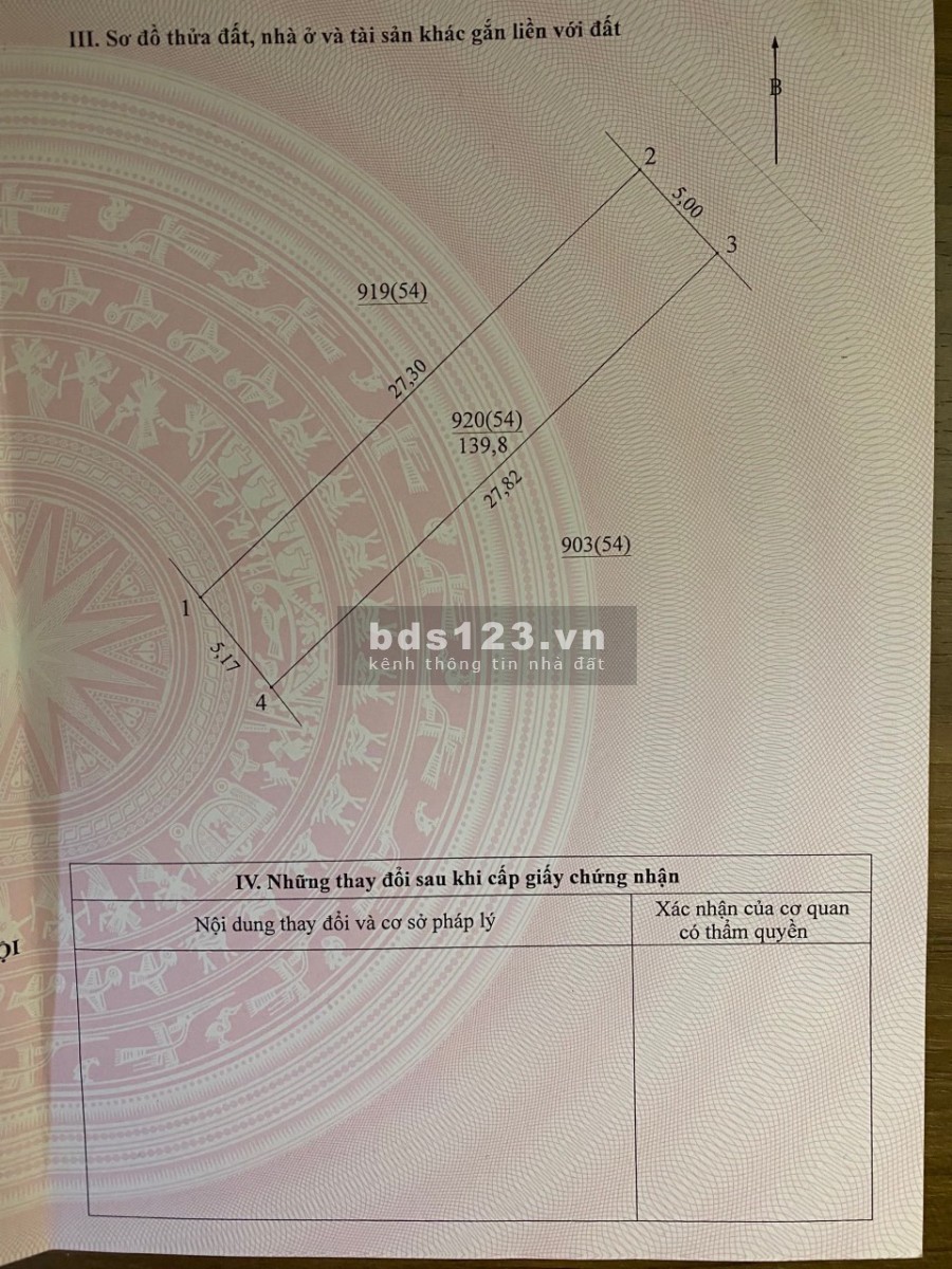 Cần bán lô đất dt 139.8m2, ngay cạnh khu tiện ích của xã Đông Yên Quốc Oai, giá tốt đầu tư