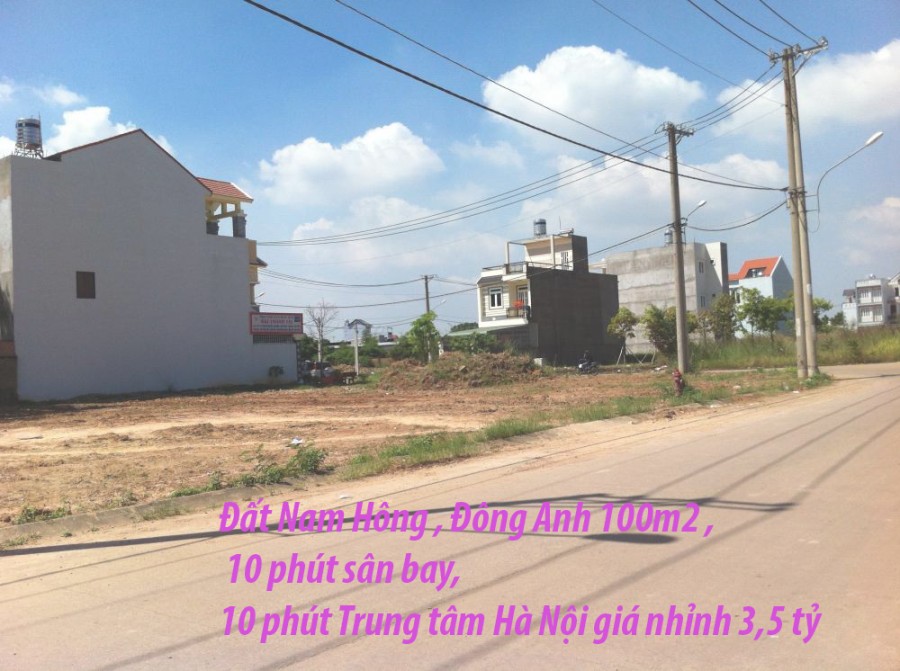 Bán nhà Mai Đình Sóc Sơn, diện tích sử dụng 50m2, mt 6.8m, vị trí đẹp, 8 phút ra sân bay