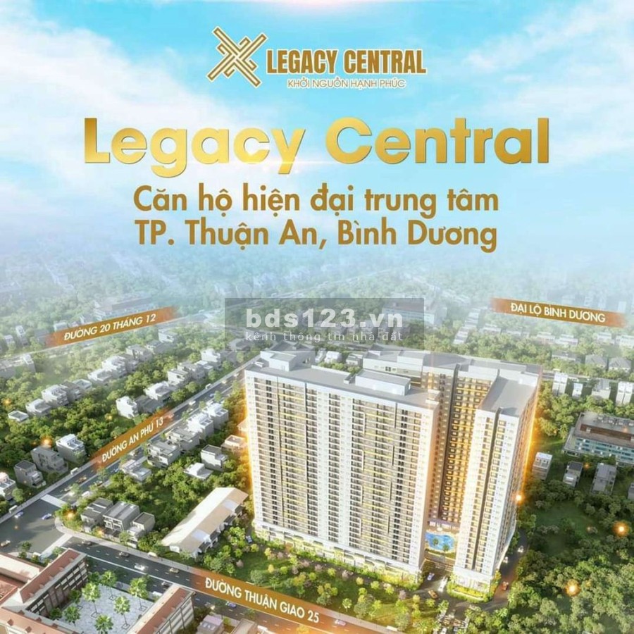 Legacy Central điểm sáng phân khúc căn hộ tại Bình Dương, liên hệ 0901192291