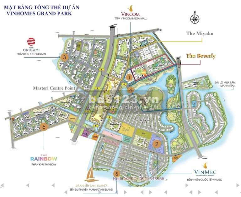 Bán căn hộ khu Vinhomes Grand Park Quận 9, thành phố hiện đại mới, bà giao ngay, giá tốt