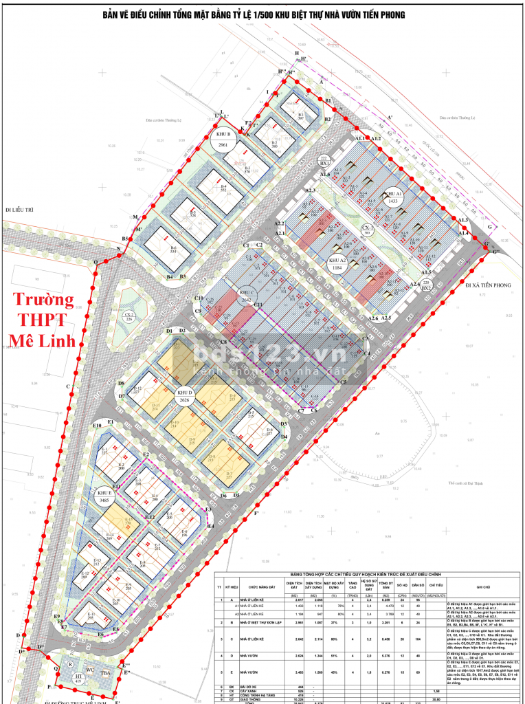 Bán gấp liền kề khu đô thị Tiến Phong- Mê Linh- Hà Nội Giá xinh đẹp đầu tư sinh lời