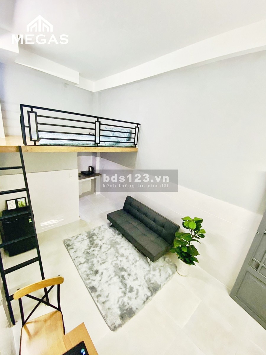 Phòng trọ gác cao Tân Bình cửa sổ thoáng nội thất bv Thống Nhất VX Lăng Cha Cả CV Hoàng Văn Thụ